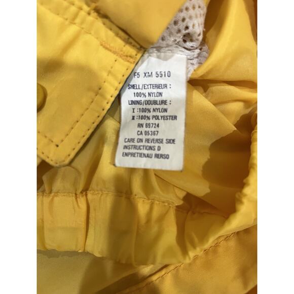 Vintage Columbia Jacket Men's M Yellow Williwaw Lightweight Ski Y2k - Picture 7 of 7